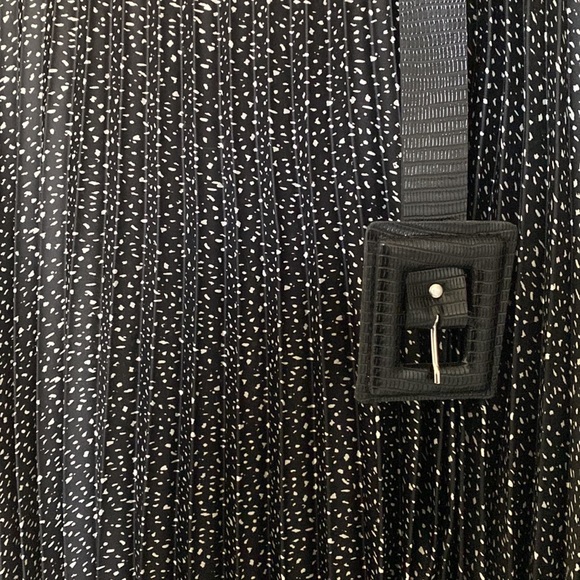 Zara printed accordion skirt - Picture 2 of 4